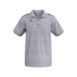 Erima Sport-Polo CMPT Wings (mieszanka bawełny, wygodny krój) melange szary męski