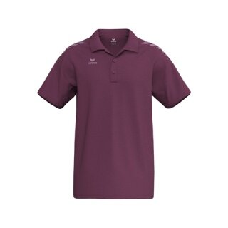 Erima Sport-Polo CMPT Wings (mieszanka bawełny, wygodny krój) burgundowy męski