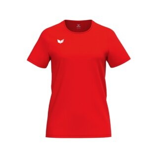 Koszulka sportowa Erima Intro Function (100% recyklingowy poliester, lekka, szybko schnąca) czerwona damska