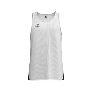 Erima Sportowy Tank Top T&F Wings Singlet (lekki, szybkoschnący) biały/czarny męski