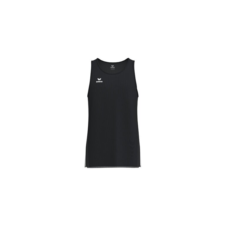Erima Sportowy Tank Top T&F Wings Singlet (lekki, szybkoschnący) czarny/biały męski