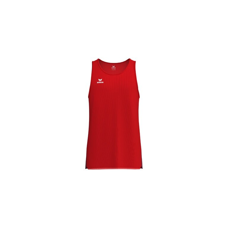 Erima Sportowy Tank Top T&F Wings Singlet (lekki, szybko schnący) czerwony męski