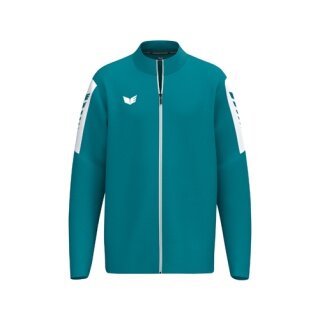 Erima Sportowa kurtka treningowa Intro (wytrzymała, z kieszeniami na zamek błyskawiczny) niebieska męska