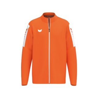 Erima Sportowa kurtka treningowa Intro (wytrzymała, z kieszeniami na zamek błyskawiczny) pomarańczowa męska