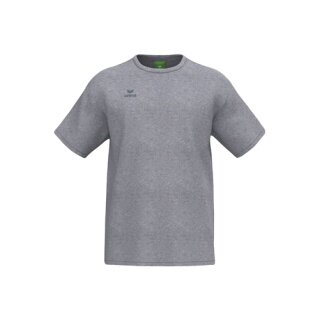 Erima T-shirt sportowy CMPT (100% bawełna, wysoki komfort noszenia) melange szary męski