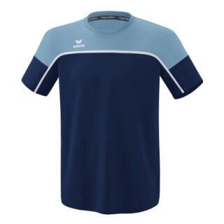 Erima Koszulka sportowa Change (100% recyklingowany poliester, lekka, szybko schnąca) granatowa męska