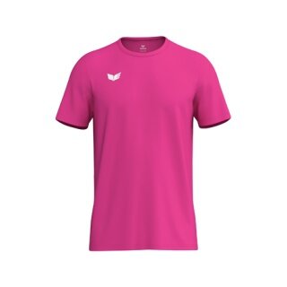 Erima T-shirt sportowy Intro Function (100% recyklingowy poliester, lekki, szybko schnący) różowy męski