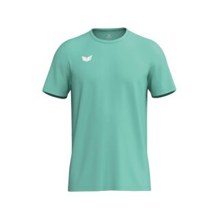 Erima Sportowa koszulka T-shirt Intro Function (100% recyklingowy poliester, lekka, szybko schnąca) miętowa męska