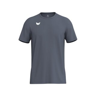 Erima Sportowa koszulka T-shirt Intro Function (100% recyklingowany poliester, lekka, szybko schnąca) ciemnoszara męska