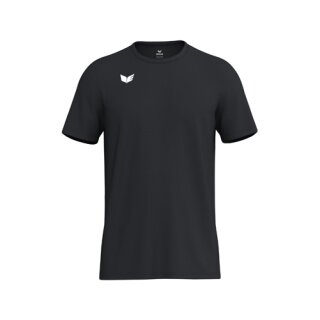 Erima T-shirt sportowy Intro Function (100% recyklingowy poliester, lekki, szybko schnący) czarny męski