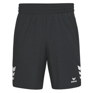 Spodenki sportowe Erima Celebrate 125 Short (100% poliester, elastyczny pas z sznurkiem) krótkie czarne męskie