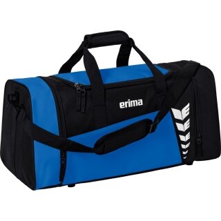 Torba sportowa Erima Six Wings (Rozmiar S - 28 litrów) niebiesko-royalna/czarna 49x23x25cm