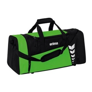 Torba sportowa Erima Six Wings (rozmiar M - 49,5 litra) jasna zieleń/czarny 61x29x28cm