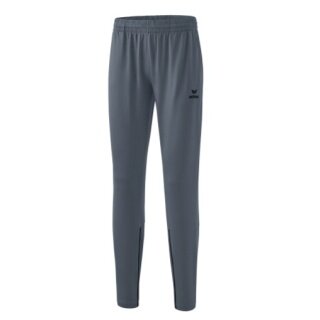 Erima Spodnie treningowe Performance (wytrzymałe, elastyczne i super lekkie) długie szare/czarne damskie