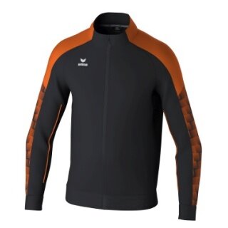 Erima Kurtka treningowa Evo Star (stójka, wytrzymała) czarna/pomarańczowa dziecięca