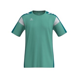 Erima Sportowa koszulka T-shirt Function Celebrate 125 (lekka, szybko schnąca) miętowa/tahiti niebieska dla mężczyzn
