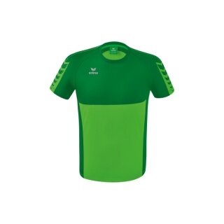 Erima Koszulka sportowa Six Wings (100% poliester, szybkoschnący, przyjemne uczucie noszenia) zielona/szmaragdowa męska