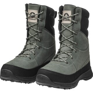 Buty zimowe Icebug Torne 2 NT (Nordic Traction) GTX z zamszu (wodoodporne, szersza forma) czarne/szare męskie