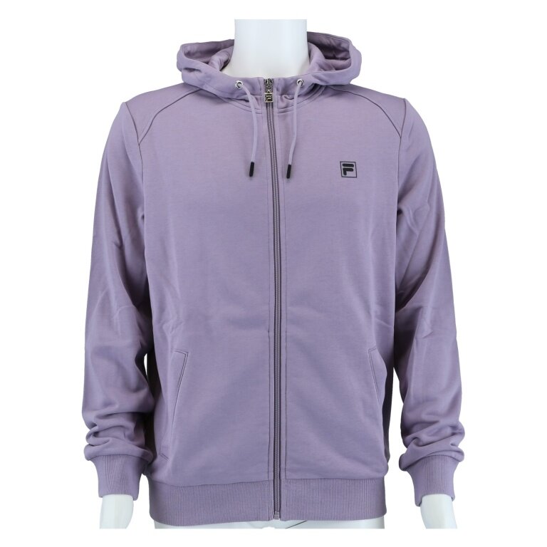 Fila bluza z kapturem Robin Full Zip (bluza dresowa, bawełna) lawendowo-fioletowa męska