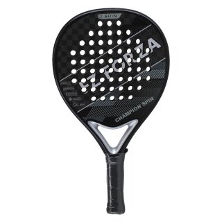 Forza Padelschläger Champion Spin 355g/Rund/Turniej czarny