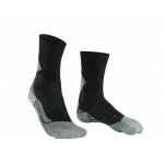 Skarpety funkcjonalne Falke 4 Grip (stabilność z silikonowymi wypustkami) czarne/szare męskie - 1 para
