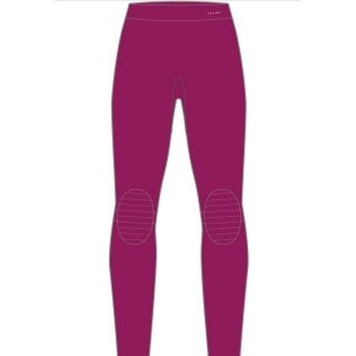 Falke Spodnie termiczne Tight Wool-Tech (najlepsza wełna merino) bielizna długa fioletowa damska
