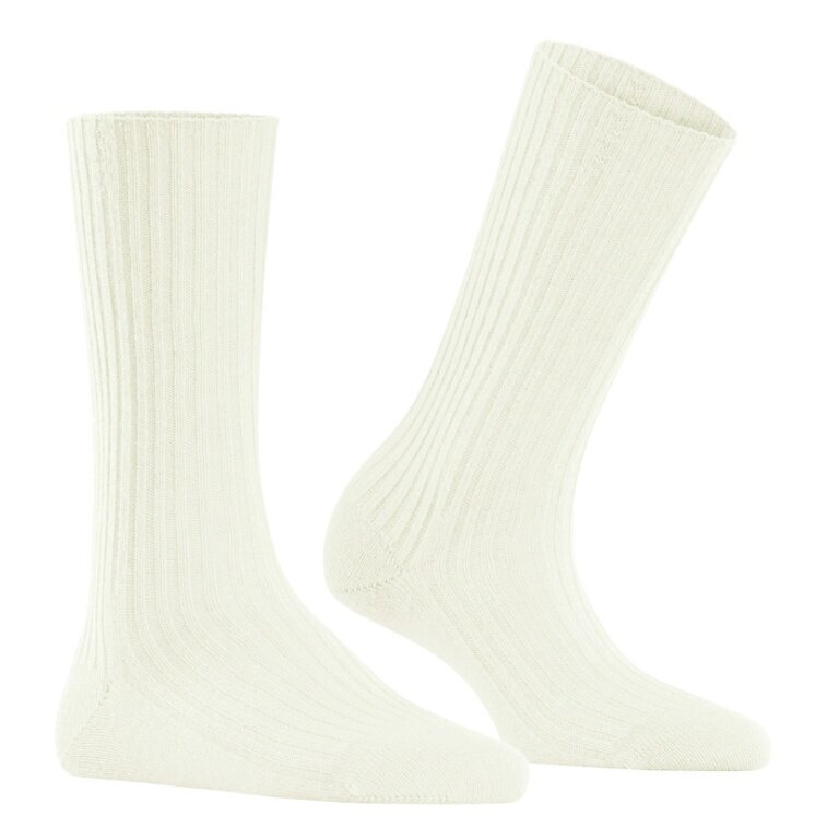 Falke Skarpetki Damskie Cosy Wool (przyjemne uczucie noszenia) białe - 1 para