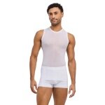 Falke Bielizna Funkcyjna Singlet Ultralight Cool (Dopasowany krój i maksymalna swoboda ruchów) biały Mężczyźni