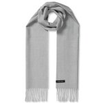Falke szalik jasnoszary 180cm x 30cm - 1 sztuka
