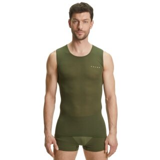 Falke Bielizna Funkcyjna Singlet Ultralight Cool (Dopasowany krój i maksymalna swoboda ruchów) ciemnozielony Mężczyźni