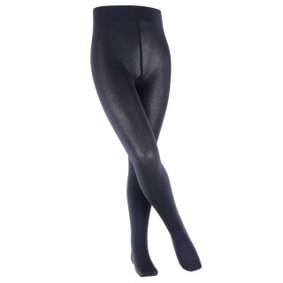 Falke Rajstopy Cotton Touch (zrównoważona bawełna) granatowe dziecięce