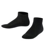 Falke Skarpetki Dziecięce Family Sneaker (zrównoważona bawełna) czarne - 1 para