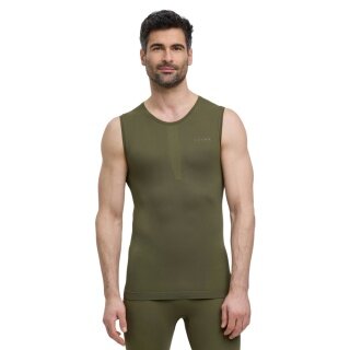 Falke bielizna funkcjonalna tank top ciepły (idealna regulacja wilgotności i temperatury) oliwkowy męski