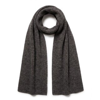 Falke szalik zimowy (z delikatnej wełny merino) ciemnoszary 170cm x 30cm - 1 sztuka