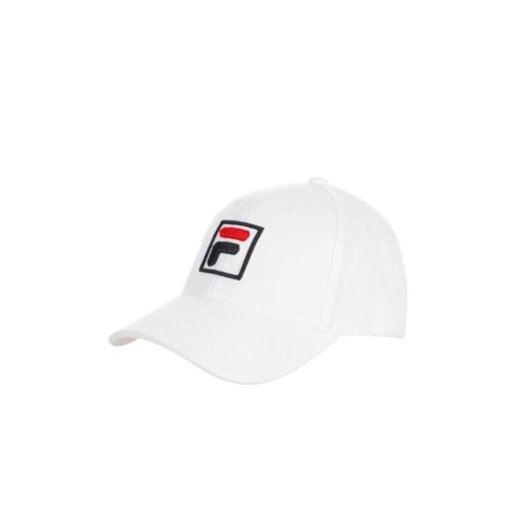 Czapka Fila Basecap F-Box Logo Forze (bawełna) regulowana biała - 1 sztuka