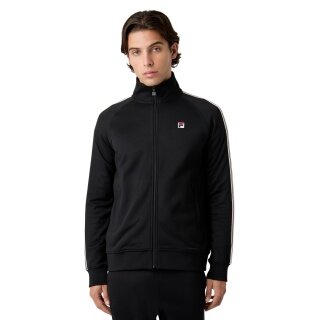 Fila kurtka sportowa Biella (bluza z zamkiem) Full Zip - czarna męska