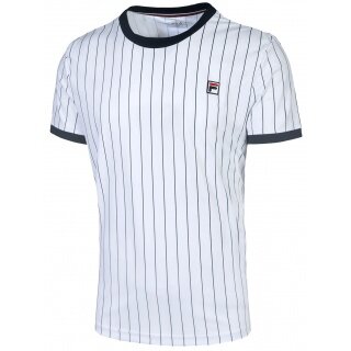 Fila T-shirt tenisowy Stripes biały męski