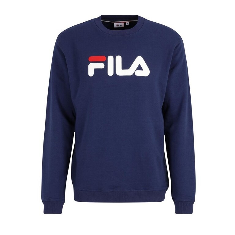 Fila Pulower Barbian Crew Sweat (Bawełna) granatowy Mężczyźni