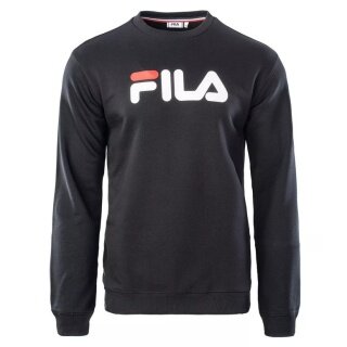 Fila Pulower Barbian Crew Sweat (Bawełna) czarny Mężczyźni