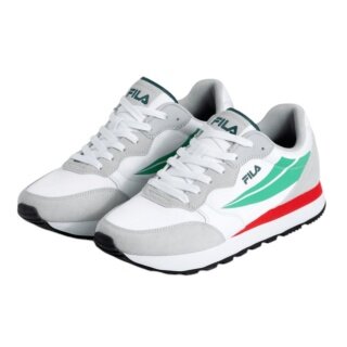 Fila Sneaker Hypert biały/mintowy/czerwony mężczyźni