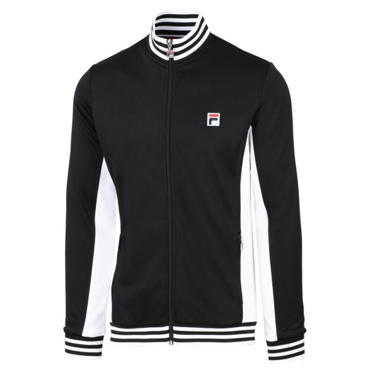 Fila Kurtka sportowa Olaf Classic Retrolook czarna/biała męska