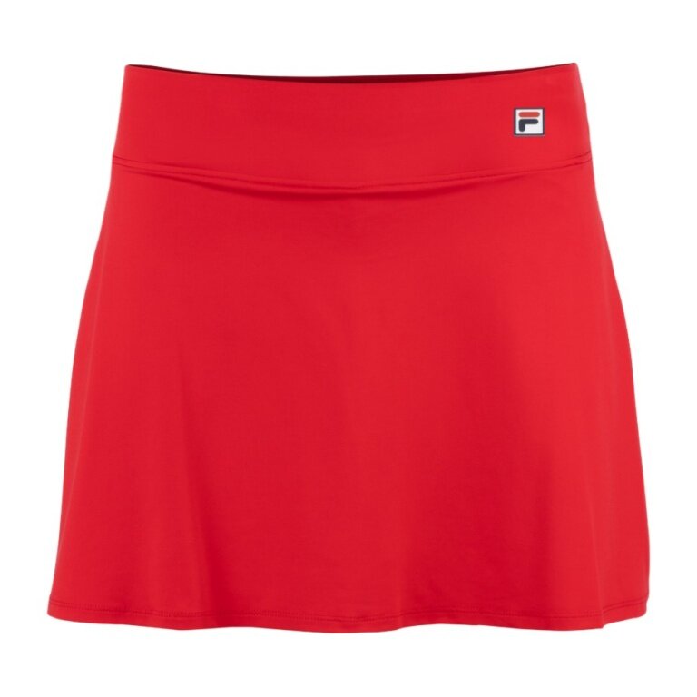 Spódnica tenisowa Fila Skort Annabelle (z wewnętrznymi spodniami) czerwona damska