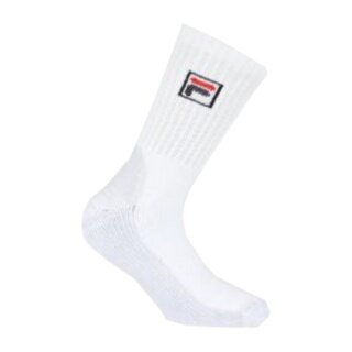 Skarpety tenisowe Fila Performance Sport Crew (materiał mieszany) białe - 1 para