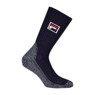 Skarpety tenisowe Fila Performance Sport Crew (materiał mieszany) granatowe - 1 para