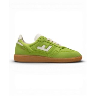 Sneaker Burela Slim Flamingos Life - limonkowy