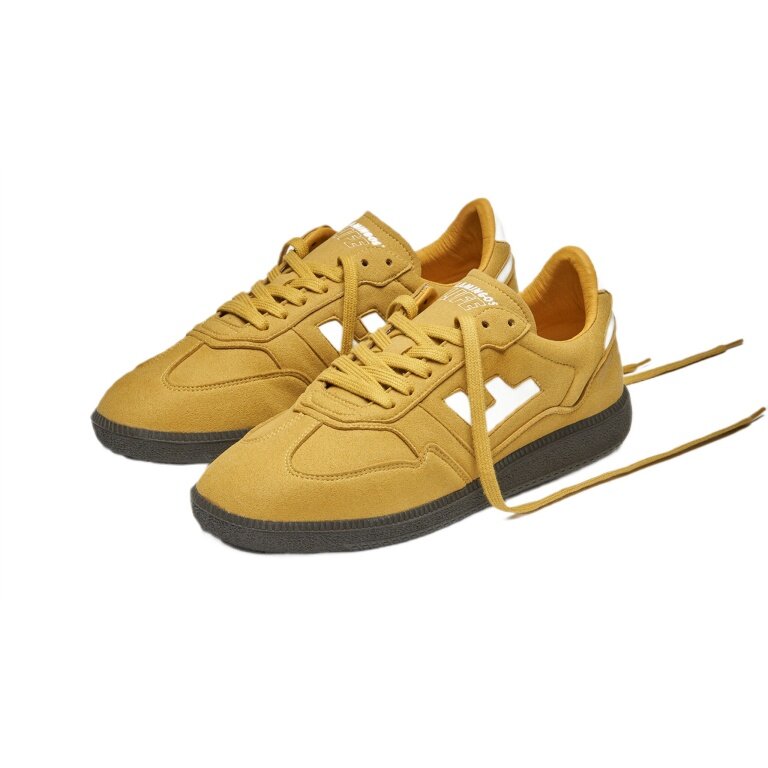 Sneaker Burela Slim Flamingos Life - żółty