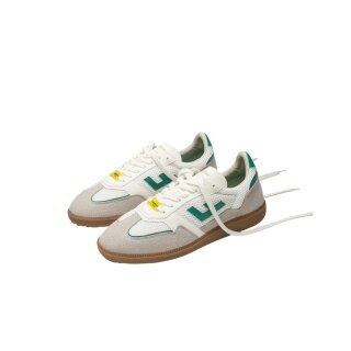Sneaker Burela Slim Mesh Flamingos Life - biały/szary/zielony