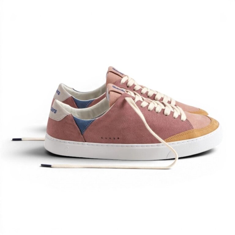 Fleeters buty barfuśne sneakers Antiguo cytryna różowe damskie