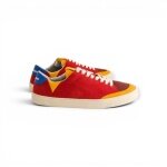 Fleeters buty barfussowe sneakers Lemon Red & Caribbean czerwony/kolorowy