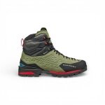 Buty trekkingowe Garmont Ascent Evo GTX (skóra zamszowa, wspinaczka górska, wodoodporne) oliwkowo-zielone/ciemnoszare/czerwone męskie